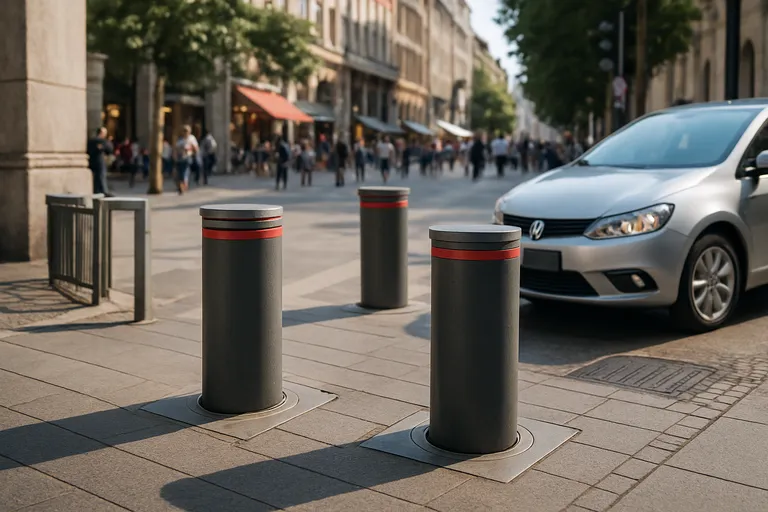 Veiligheidspollers en verkeerstechniek: bescherming van de openbare ruimte tegen voertuigdreigingen